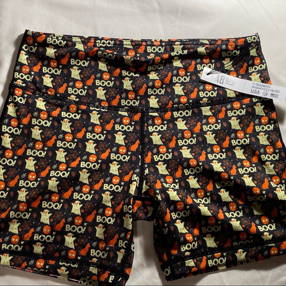 Halloween workout shorts